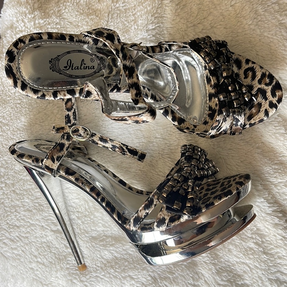 EXOTIC DANCING HEELS 🐆😏🥳
